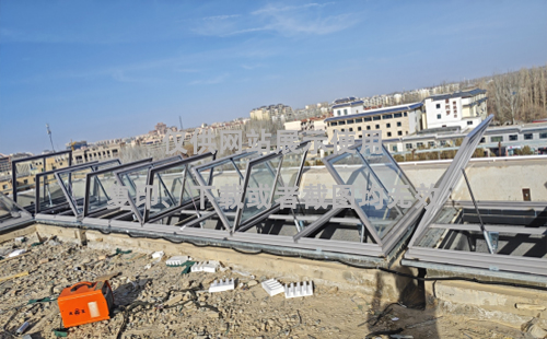 敦煌博物馆乌恰排烟天窗