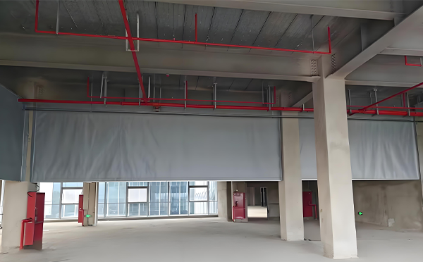 乌恰防火布挡烟垂壁