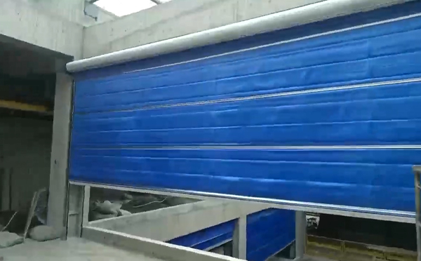 大型物流园区完成乌恰防火门整体安装工程