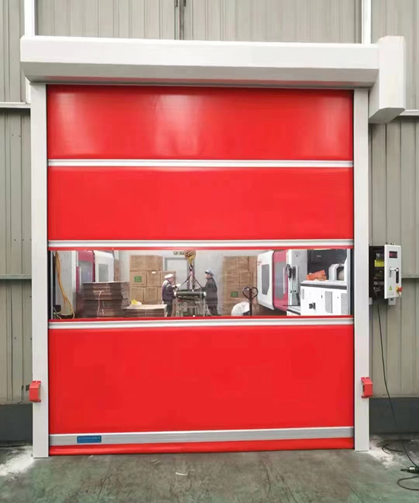 乌恰快速乌恰卷帘门提升电子制造厂房分区管理效率